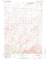 Split Rock NW 1951 topographic map thumbnail