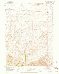 Split Rock NW 1951 topographic map thumbnail