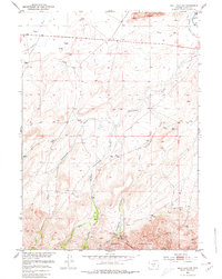 Split Rock NW 1951 topographic map thumbnail