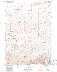 Split Rock NW 1951 topographic map thumbnail