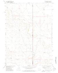 Spoon Butte 1974 topographic map thumbnail