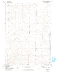 Spoon Butte NW 1977 topographic map thumbnail