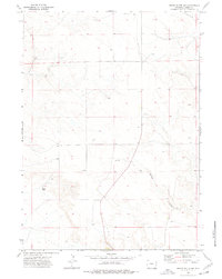 Spoon Butte SW 1974 topographic map thumbnail