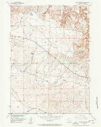 Squaw Butte NE topographic map thumbnail