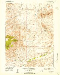 Squaw Rock topographic map thumbnail