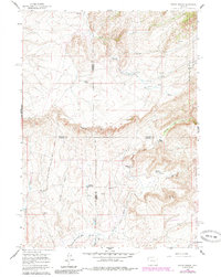 Squaw Spring 1959 topographic map thumbnail