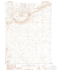 Steamboat Mountain 1986 topographic map thumbnail