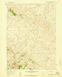Stinking Water Creek 1959 topographic map thumbnail