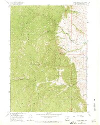 Stone Mountain 1967 topographic map preview