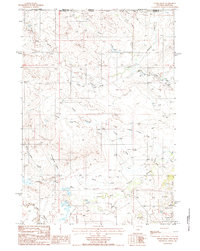 Storm Draw 1984 topographic map thumbnail