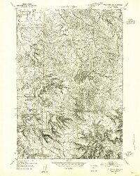 Strawberry Hill 1954 topographic map thumbnail