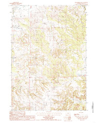 Strawberry Hill 1984 topographic map thumbnail