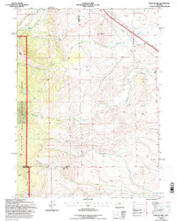 Strouss Hill 1992 topographic map thumbnail