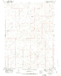 Stud Horse Butte 1969 topographic map thumbnail