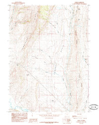Sublet 1985 topographic map thumbnail