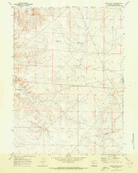 Sugar Loaf NE 1969 topographic map thumbnail