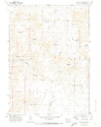 Sugar Loaf NW 1969 topographic map thumbnail