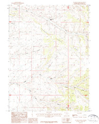 Sugarloaf Basin 1987 topographic map thumbnail