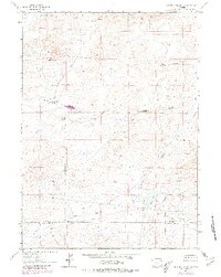 Sulphur Bar Spring 1961 topographic map thumbnail
