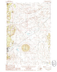 Sundance East 1984 topographic map thumbnail