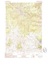 Sundance West 1984 topographic map thumbnail