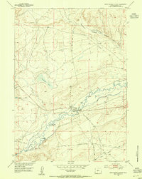 Sweetwater Station 1953 topographic map thumbnail