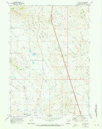 T A Ranch 1970 topographic map thumbnail