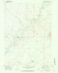 Tabernacle Butte 1969 topographic map thumbnail