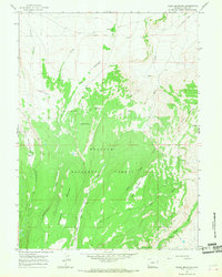 Table Mountain 1964 topographic map thumbnail