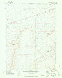 Table Rock 1970 topographic map preview