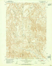 Tatman Mountain 1951 topographic map thumbnail