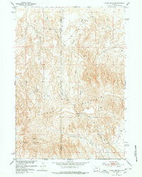 Tatman Mountain 1951 topographic map thumbnail