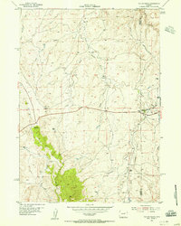 Taylor Ranch 1954 topographic map thumbnail
