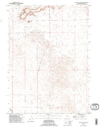Tea Kettle Rock 1990 topographic map thumbnail