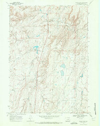 Teapot Rock 1968 topographic map thumbnail