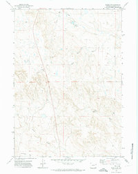 Teckla SW 1971 topographic map thumbnail