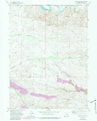 Tenmile Spring 1971 topographic map thumbnail