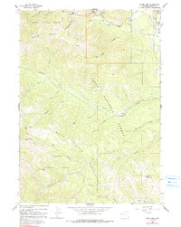 Teton Pass 1963 topographic map thumbnail