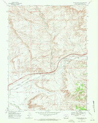 Thayer Junction 1968 topographic map thumbnail