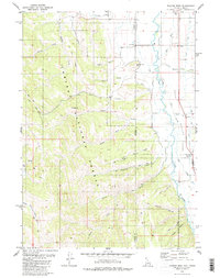 Thayne West 1980 topographic map thumbnail
