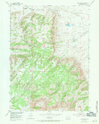 The Q Ranch 1953 topographic map thumbnail