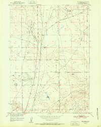 The Reefs 1951 topographic map thumbnail