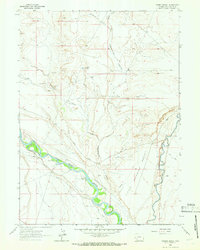 Thoman School 1963 topographic map thumbnail