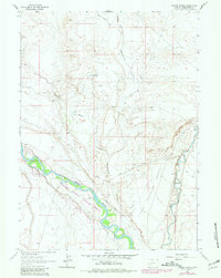 Thoman School 1963 topographic map preview