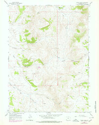 Three Forks 1965 topographic map thumbnail