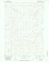 Timber Creek 1982 topographic map thumbnail