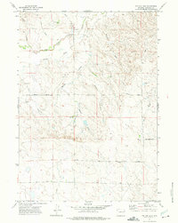 Tin Can Lake 1971 topographic map thumbnail