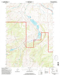 Torrey Lake 1991 topographic map thumbnail