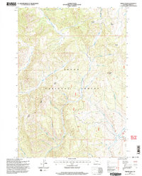 Tripod Peak 1996 topographic map thumbnail