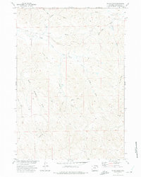 Truman Draw 1971 topographic map thumbnail
